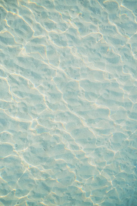 Poolside In Polaroid Patterned Cross Stitch Fabric - Click Image to Close