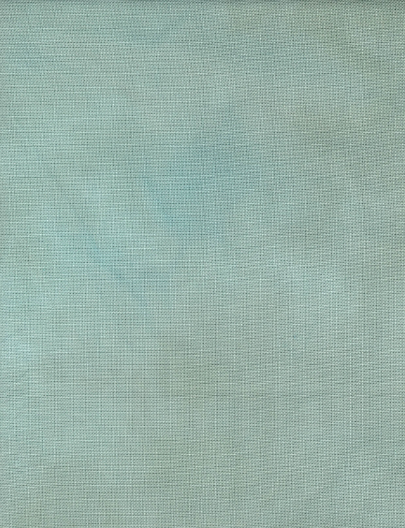 (image for) 32 Count Lugana Fiberlicious Aloe From The Other Side Hand Dyed Fabric