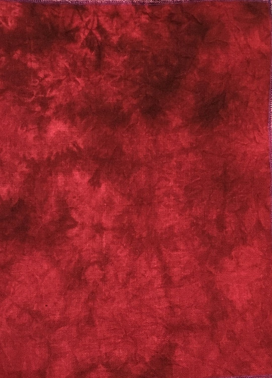 (image for) Poinsettia Hand Dyed Fabric