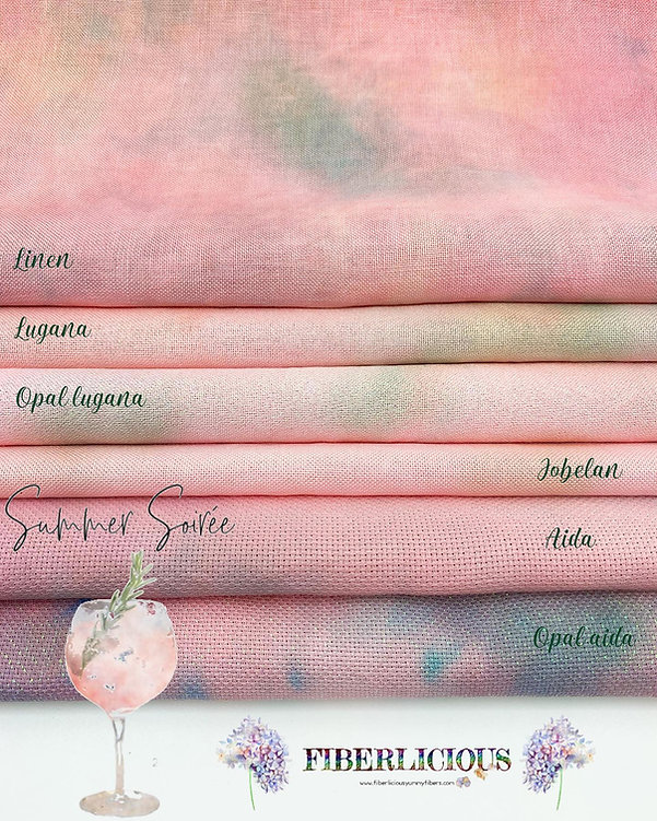 (image for) Summer Soiree Hand Dyed Fabric