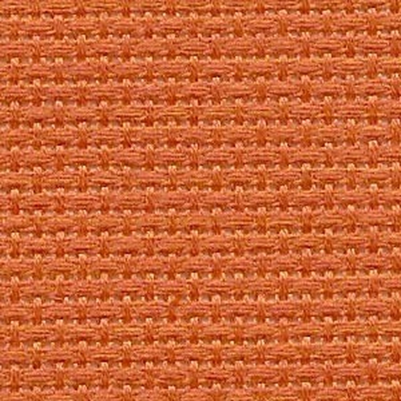 Pumpkin Pie Solid Color Cross Stitch Fabric