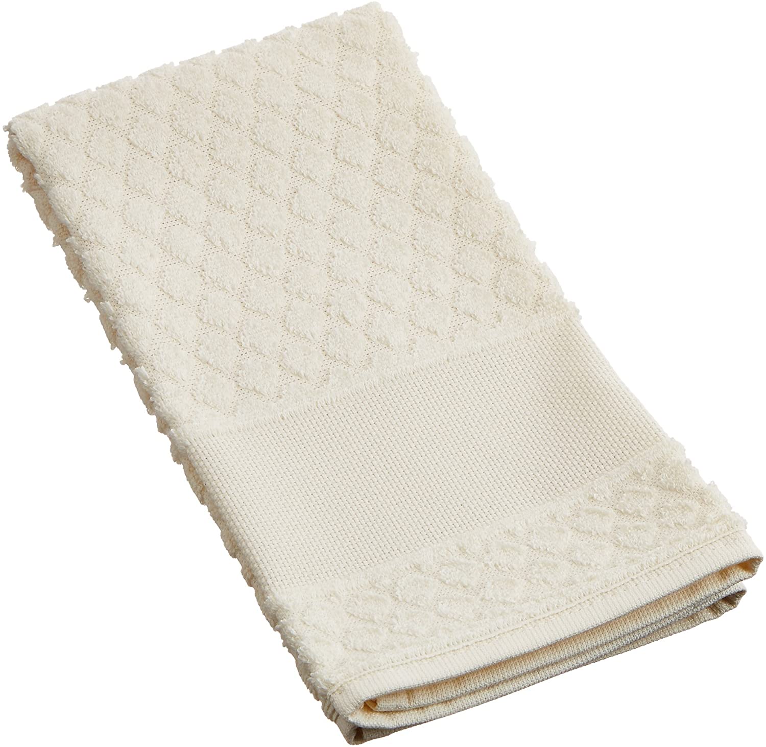 Charles Craft Estate Diamond Weave Towel - Ecru