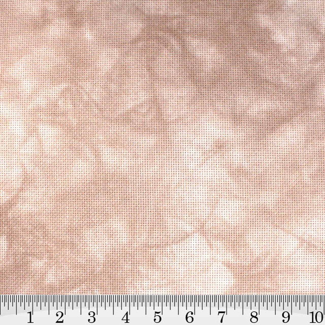 Taupe Hand Dyed Effect Cross Stitch Fabric