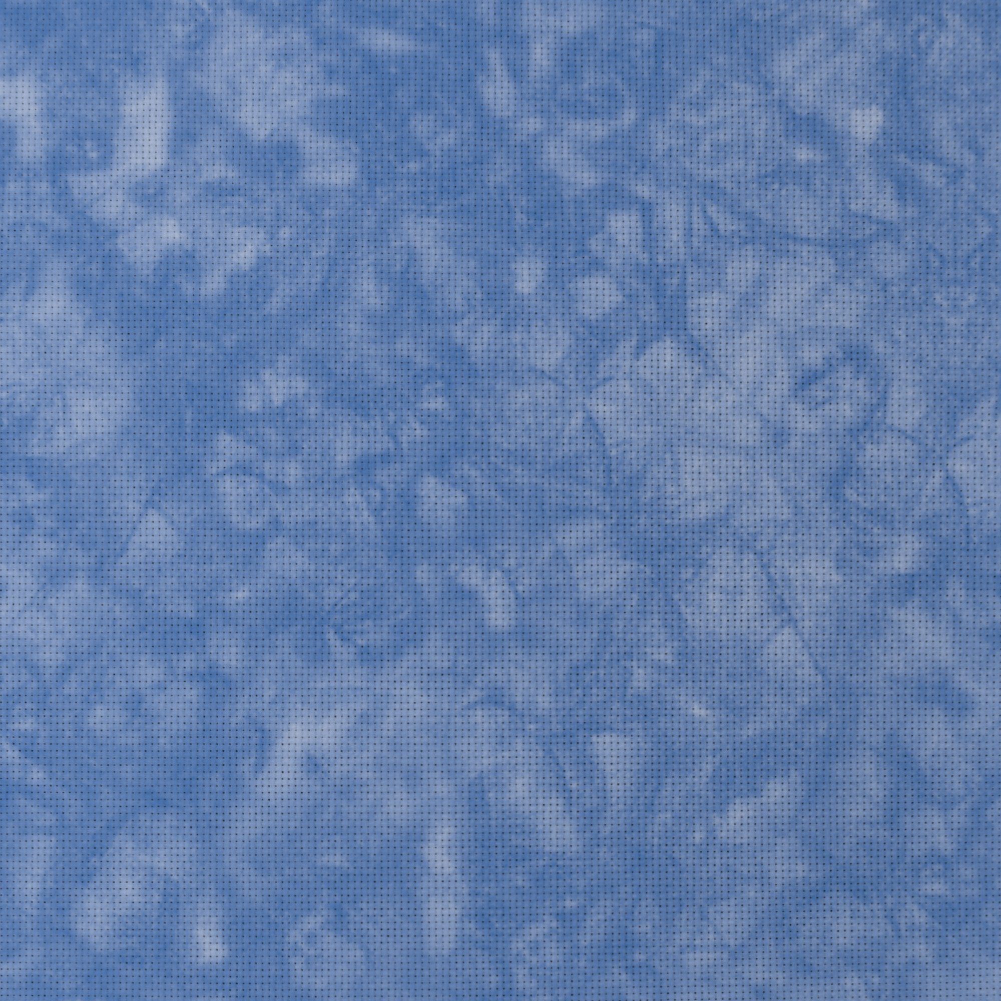 18 Count Bahama Blue Hand Dyed Effect Cross Stitch Fabric