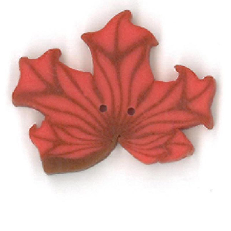 Orange Maple Leaf - Large
