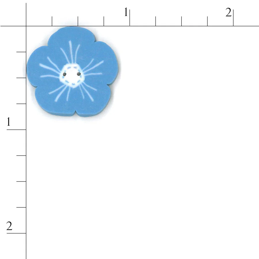 (image for) large geranium - blue & white