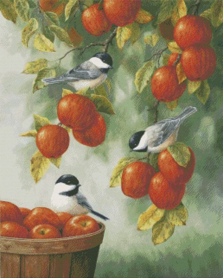 (image for) Apple Harvest Chickadees