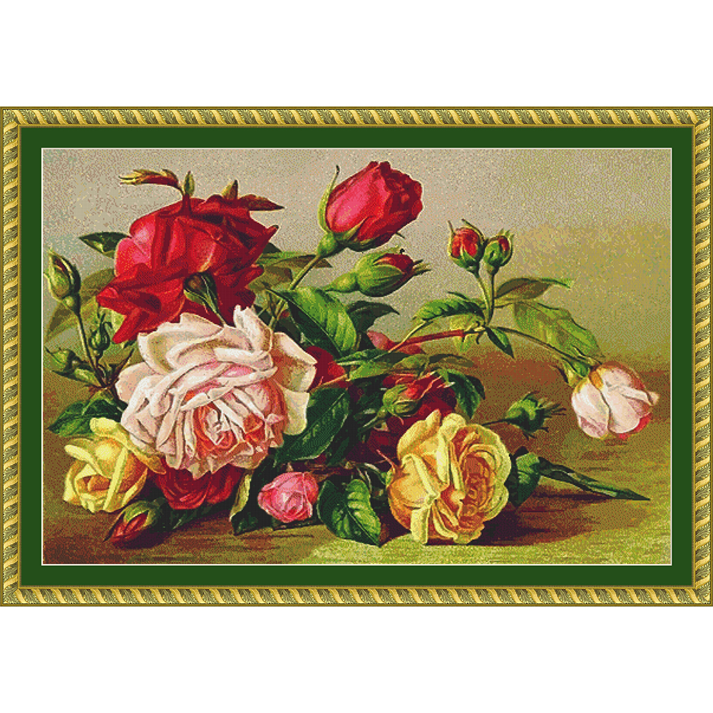 Freshly Picked Roses