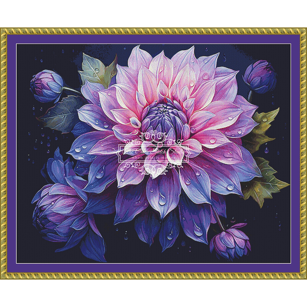 (image for) Colored Dahlia