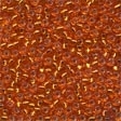 02033 Brilliant Orange Glass Seed Beads