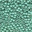 03561 Satin Ice Green Antique Glass Beads