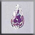 13051 - Very Small Teardrop Crystal AB