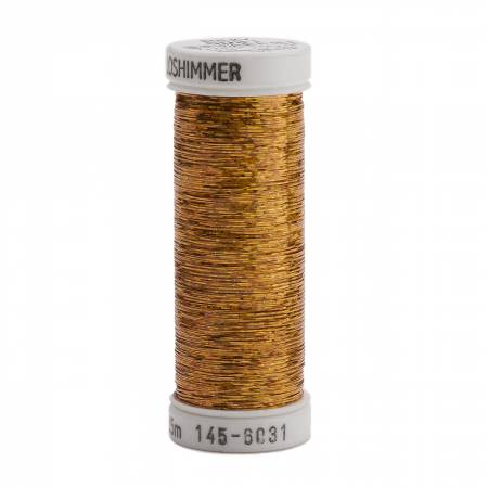 Sulky Holoshimmer - Orange Metallic Thread - Click Image to Close