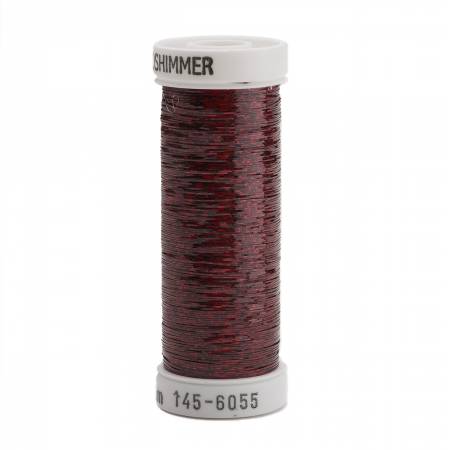 Sulky Holoshimmer - Cranberry Metallic Thread - Click Image to Close
