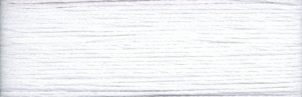 Cosmo Embroidery Floss - 500 Medium Vivid White