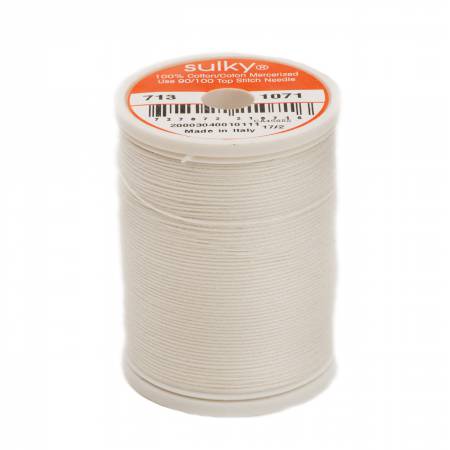 Sulky Cotton Solids - Off White 330 yards
