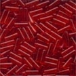 72013 Red Red Small Bugle Beads