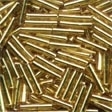 82011 Victorian Gold Medium Bugle Beads